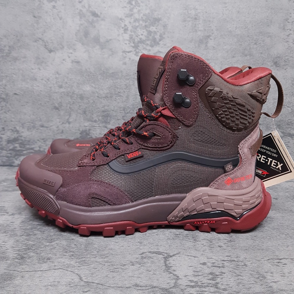 VANS Crestline GORE-TEX MTE Hiking Boots Mens 7.5 Waterproof Bitter Chocolate